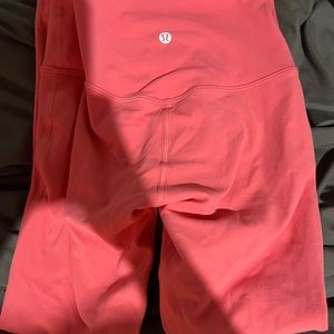 Lululemon align hot pink leggings